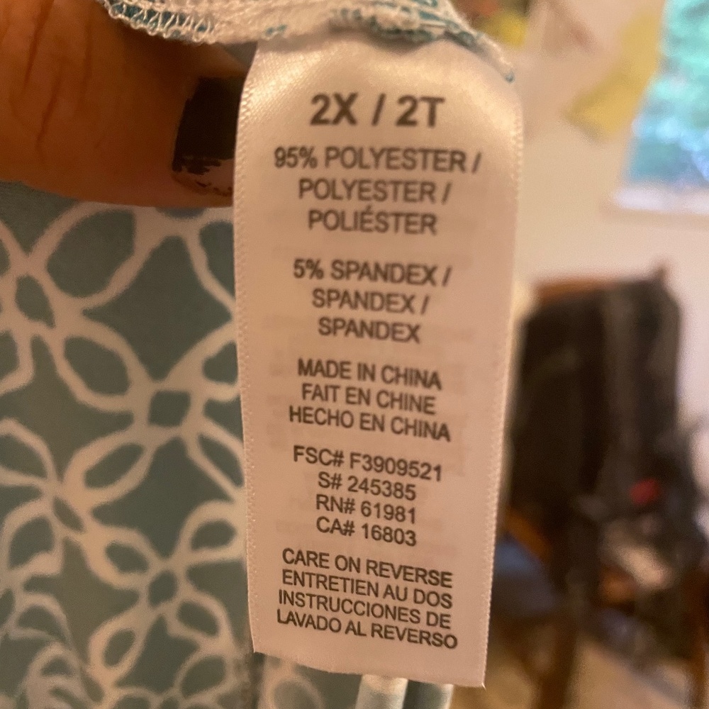 Avon dress.